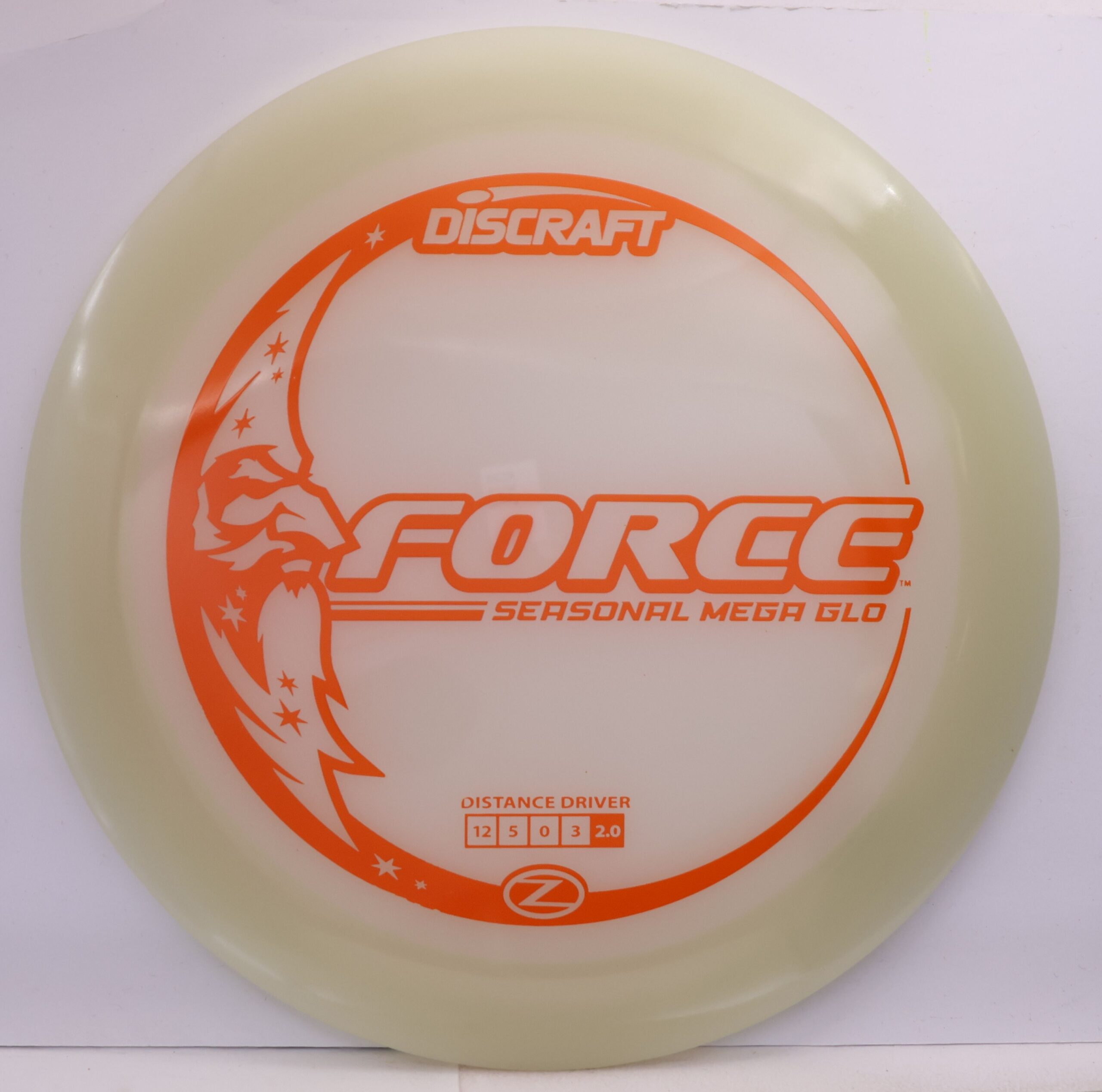Seasonal Mega Glow Z Force • Marshall Street Disc Golf